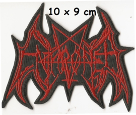 Enthroned - shape red  patch