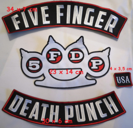Five Finger Death Punch - Backpatch set