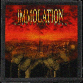 Immolation - printed patches