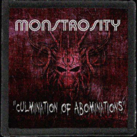 Monstrosity - printed patches