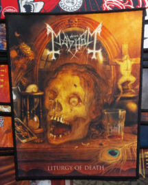 Mayhem - Liturgy - skull