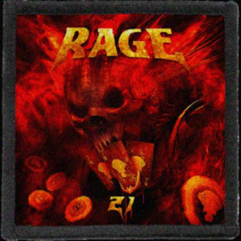 Rage - printed patches