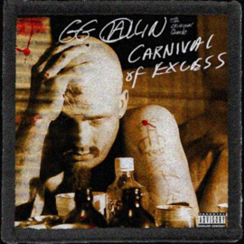 Gg Allin- More  printed patches