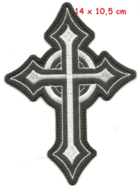 Cross white - patch