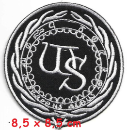 Whitesnake - round patch