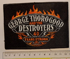 GEORGE THOROGOOD - 40 Years patch