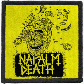 Napalm Death - Skull - printed patches