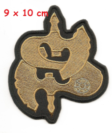 Saxon - gold patch