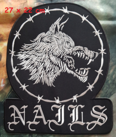 Nails - Backpatch