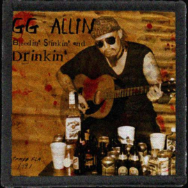 Gg Allin- More  printed patches