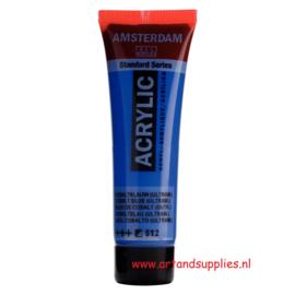Amsterdam Acrylverf Kobaltblauw (Ultramarijn) (512), 20ml