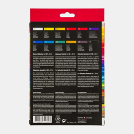 Amsterdam Acrylic Paint Set General, 12 x 20ml