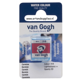 Van Gogh Aquarelverf Karmijn (318), half napje