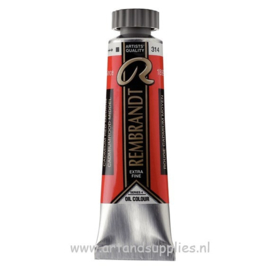 Rembrandt Olieverf (314/4) Cadmiumrood Middel - 15 ml tube