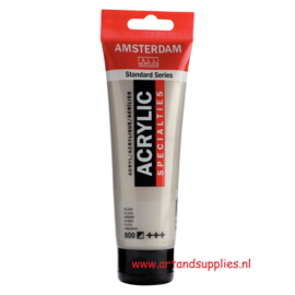 Amsterdam SPECIALTIES Acrylverf Zilver (800), 120ml