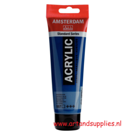 Amsterdam Acrylverf Groenblauw (557), 120ml