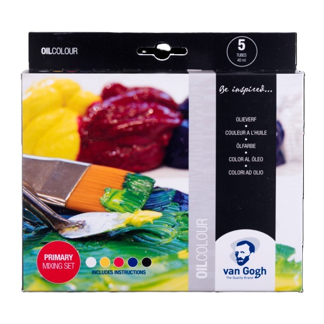 Van Gogh Olieverf Primaire Mengset, 5 x 40ml