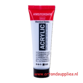 Amsterdam Acrylverf (505) Ultramarijn Licht - 20 ml tube