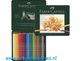 Faber Castell Polychromos kleurpotlodenset van 24 stuks