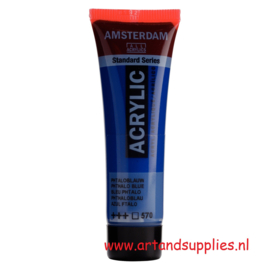 Amsterdam Acrylverf Phtaloblauw (570), 20ml