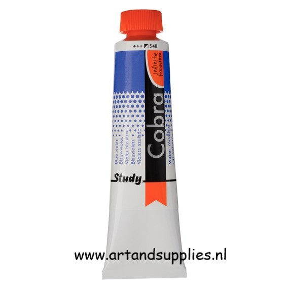 Cobra Study Olieverf Blauwviolet (548), 40ml