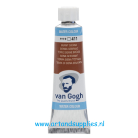 Van Gogh Aquarelverf Sienna Gebrand (411), 10ml