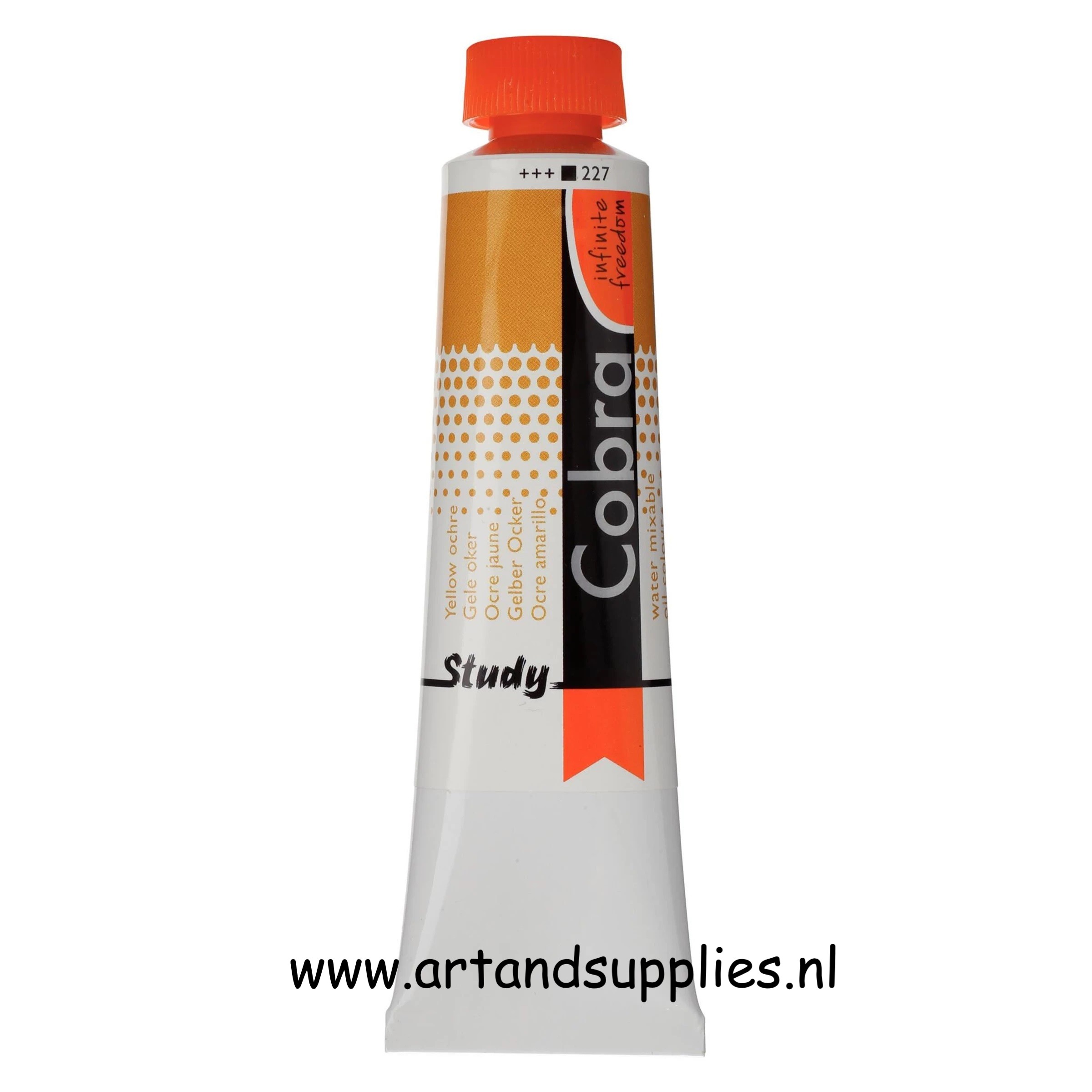 Cobra Study Olieverf Gele Oker (227), 40ml