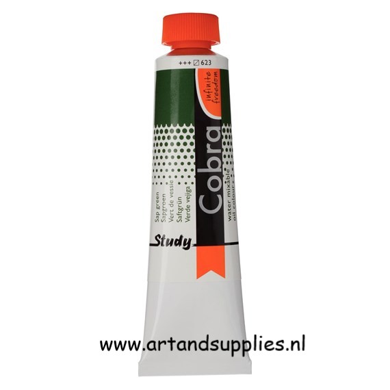 Cobra Study Olieverf Sapgroen (623), 40ml