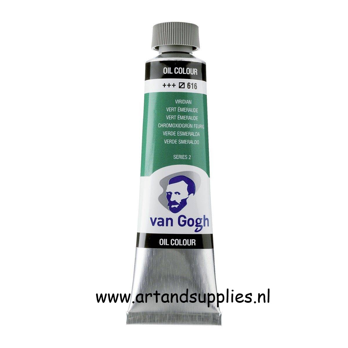 Van Gogh Olieverf Vert Emeraude (616/2), 40ml