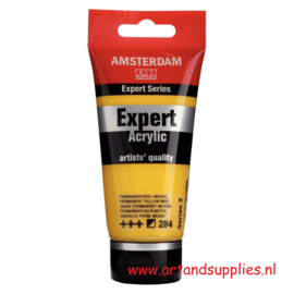 Amsterdam Expert Acrylverf Permanentgeel Middel (284), 75ml