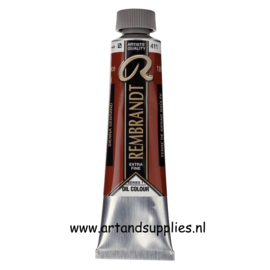 Rembrandt Olieverf Sienna Gebrand (411/1), 40ml