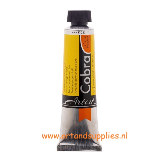 Cobra Artist Olieverf Permanentgeel Licht (283/2), 40ml
