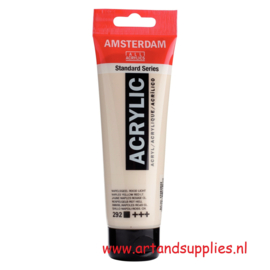 Amsterdam Acrylic Paint Napels Yellow Red Light (292), 120ml