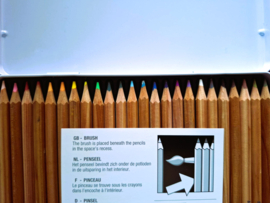 Bruynzeel - blik Aquarelpotloden - 24 stuks
