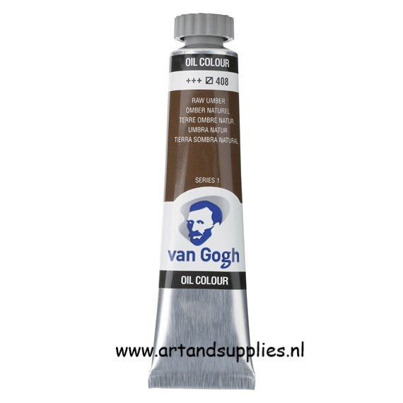 Van Gogh Olieverf Omber Naturel (408/1), 20ml