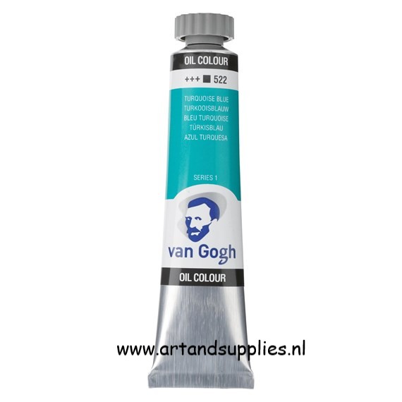 Van Gogh Olieverf Turkooisblauw (522/1), 20ml