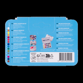 Van Gogh Aquarelpocket  Box, 12 halve napjes + 3 gratis!