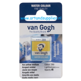 Van Gogh Aquarelverf Azogeel Middel (269), half napje