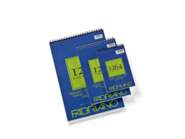 Fabriano 1264 Tekenblok Spiraal 180 grams, A5 formaat