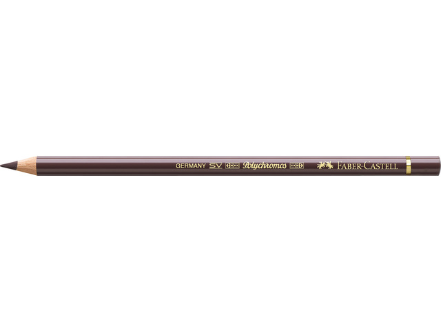 Faber Castell Polychromos kleurpotlood, Walnootbruin (177)