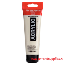 Amsterdam Acrylverf Napelsgeel Licht (222), 120ml