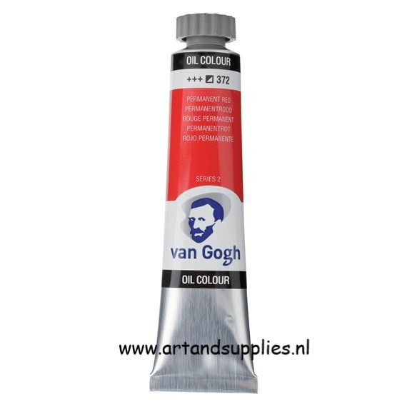 Van Gogh Olieverf Permanentrood (372/2), 20ml