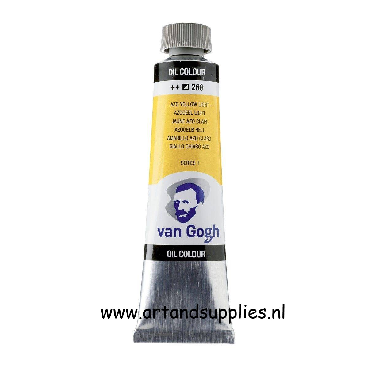 Van Gogh Olieverf Azogeel Licht (268/1), 40ml