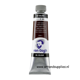 Van Gogh Olieverf Omber Gebrand (409), 40ml