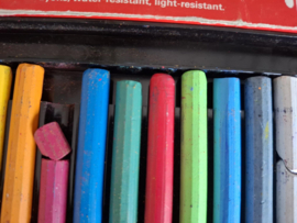 Caran D'Ache wax krijtjes, 15 stuks