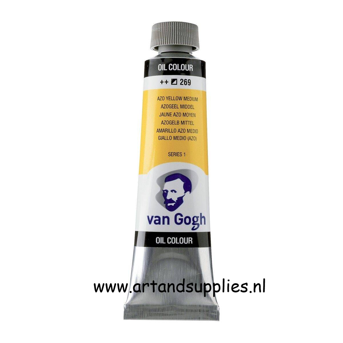 Van Gogh Olieverf Azogeel Middel (269/1), 40ml