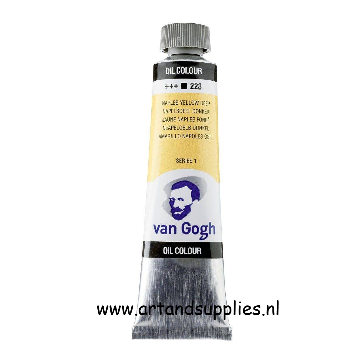 Van Gogh Olieverf Napelsgeel Donker (223/1), 40ml
