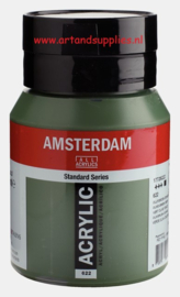 Amsterdam Acrylverf Olijfgroen Donker (622), 500ml