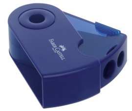 Puntenslijper Twin Sleeve, Faber Castell - Blauw