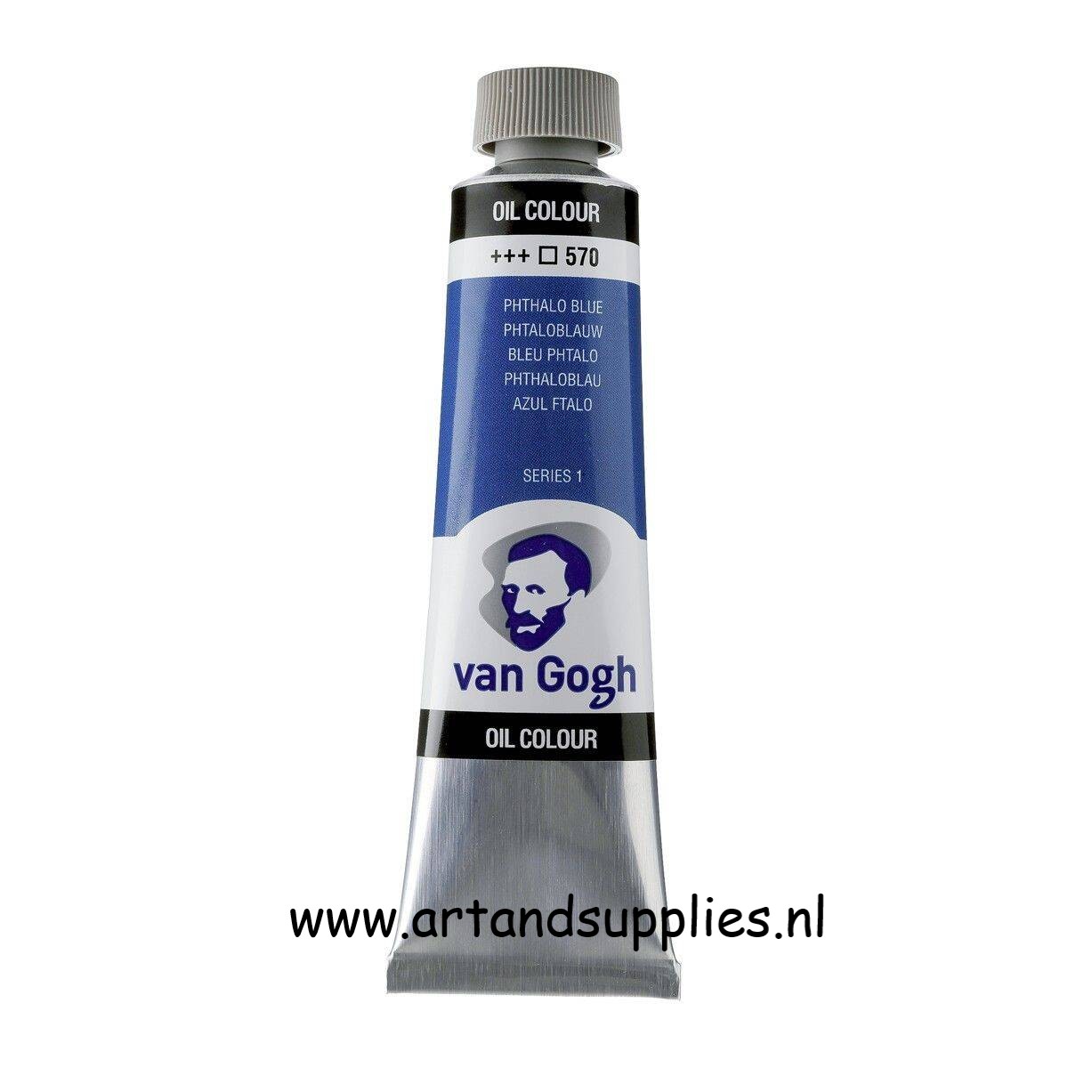 Van Gogh Olieverf Phtaloblauw (570/1), 40ml